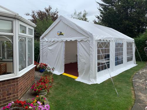 Garden party shop tent hire